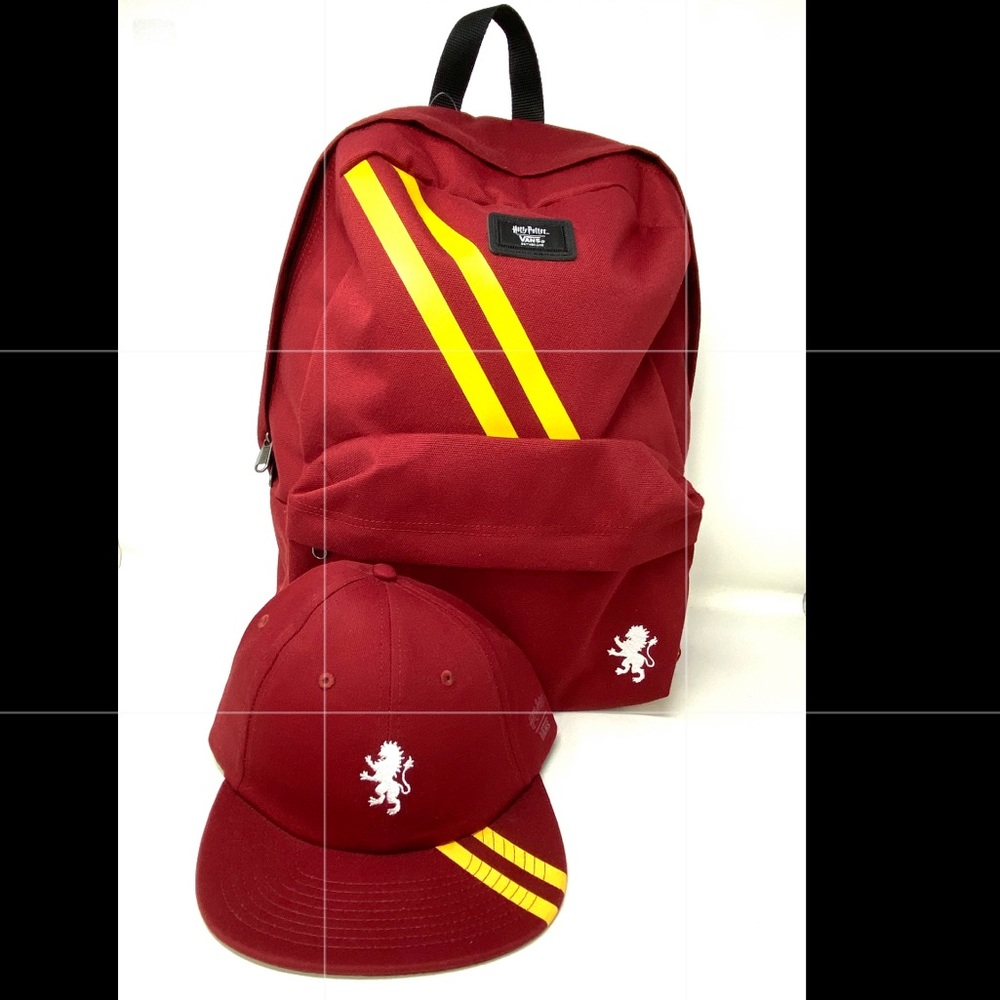 🔥HOT SALE🔥VANS Harry Potter 6 Gryffindor Cap Red Unisex Hat VN0A3I6LSP3 - Picture 5 of 11